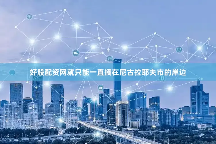 好股配资网就只能一直搁在尼古拉耶夫市的岸边